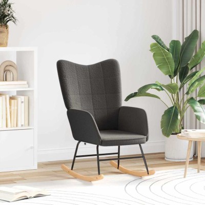 Silla Relax Gris oscuro 61 x 78 x 98 cm tela