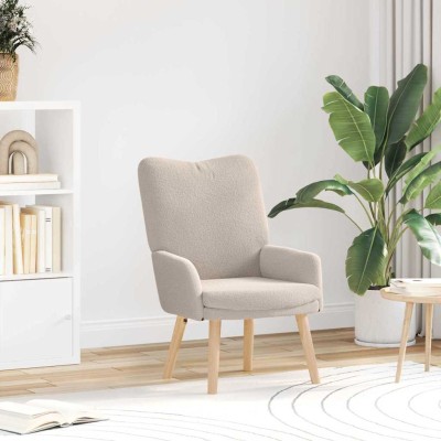 Silla Relax Gris claro 63 x 67 x 94 cm tela