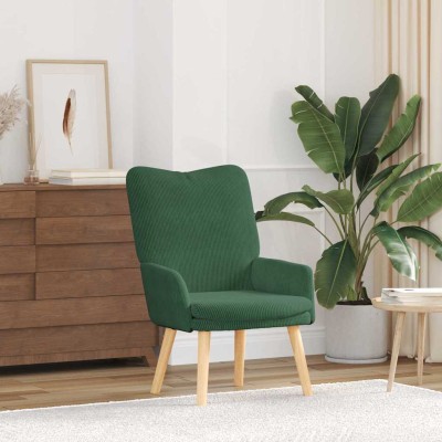 Silla Relax Verde selva 63 x 67 x 94 cm tela
