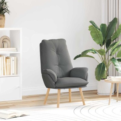 Silla Relax Gris oscuro 69 x 74 x 93 cm tela