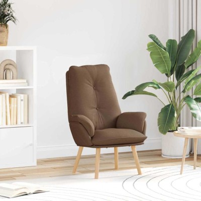 Silla Relax Marrón 69 x 74 x 93 cm tela