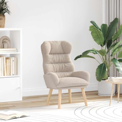 Silla Relax Gris claro 69 x 74 x 93 cm tela