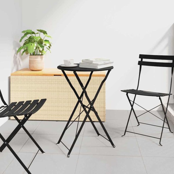 Mesa de Bistró Antracita Ø50x71 cm