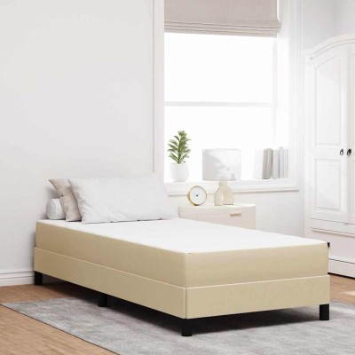 Colchón de Cama con colchón Verde 100 x 200 cm tela