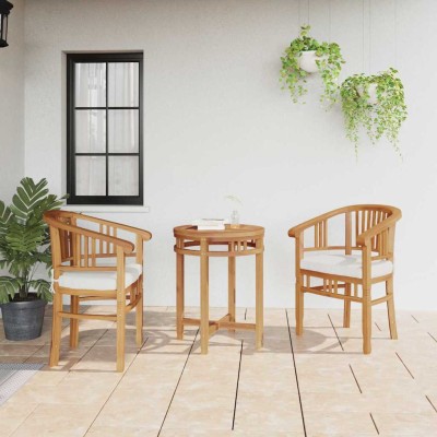 Sillas de jardín 2 pcs Marrón 63 x 58 x 89 cm