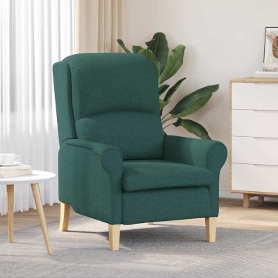 sillón Verde oscuro 76 x 94 x 102 cm tela