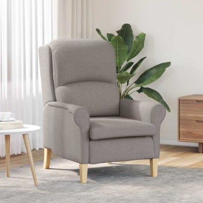 sillón Taupé 76 x 94 x 102 cm tela