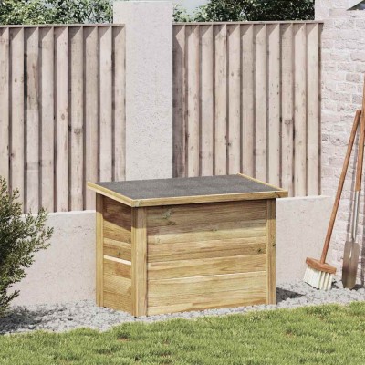 Caja de Almacenamiento Marrón 80 x 44.5 x 57.5 cm