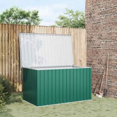 Caja de almacenaje para jardín verde 171x99x93 cm