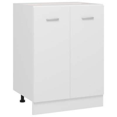 Armario bajo "Lyon" blanco 60x46x81,5 cm madera de ingeniería