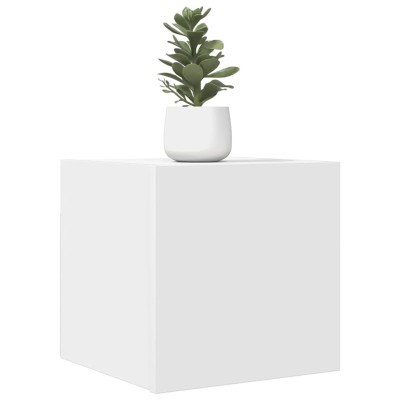 Muebles de pared para TV 2 uds blanco 30,5x30x30 cm